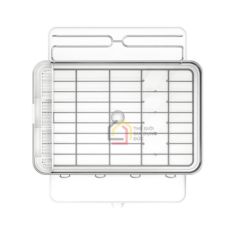 gia-up-bat-inox-simplehuman5 Giá úp bát inox Simplehuman chống vân tay