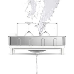 Giá úp bát inox Simplehuman chống vân tay