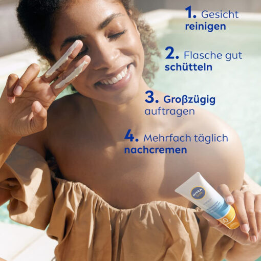 Kem chống nắng chuyên mặt Nivea Sun UV Gesicht SPF 50