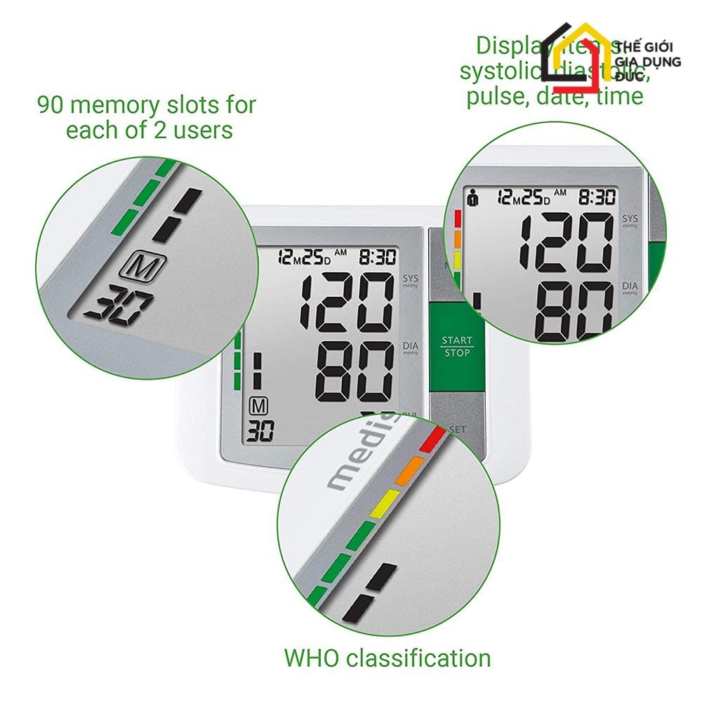 may-do-huyet-ap-medisana-bu512-tu-dong (4) Máy đo huyết áp Medisana BU512 tự động