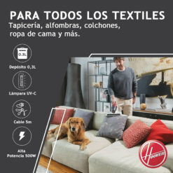 Máy làm sạch đệm, thảm, rèm cửa và sofa Hoover MBC-500UV