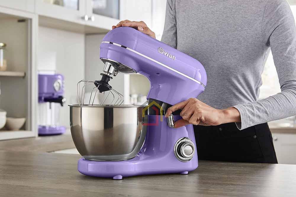 Máy trộn bột Retro Swan 800 W màu tím