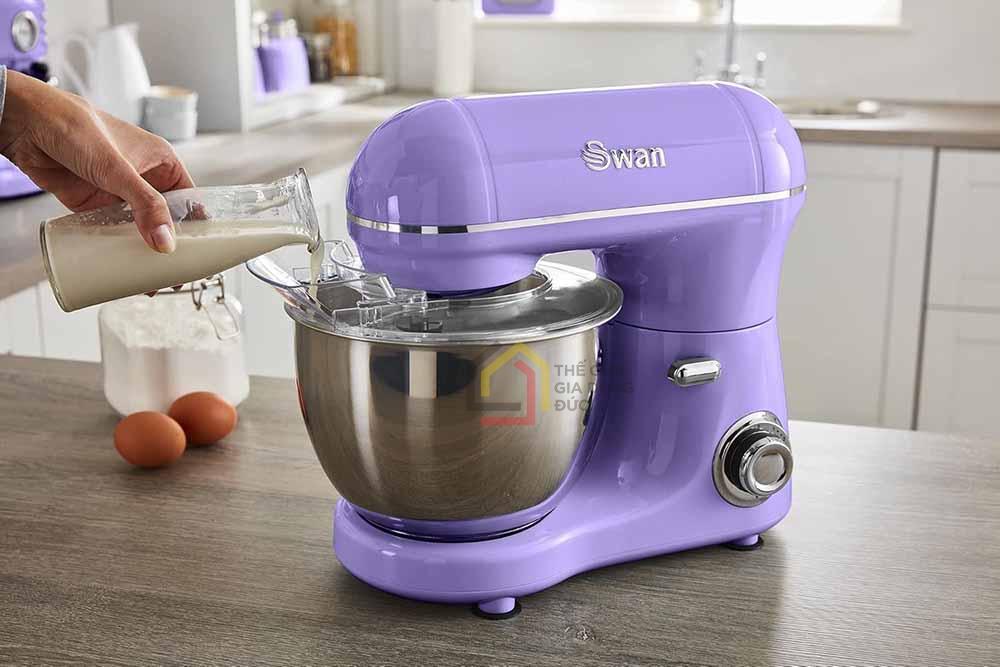 Máy trộn bột Retro Swan 800 W màu tím