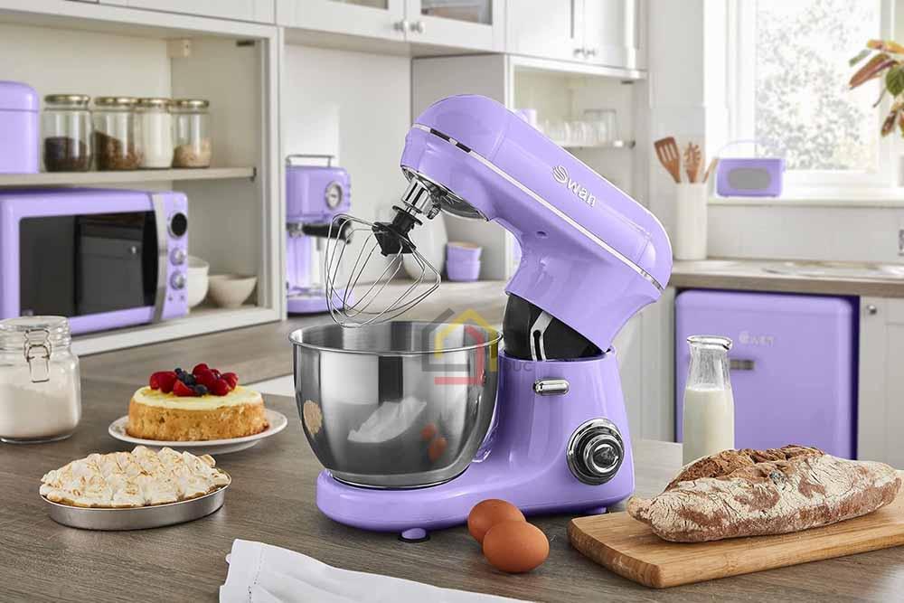 Máy trộn bột Retro Swan 800 W màu tím