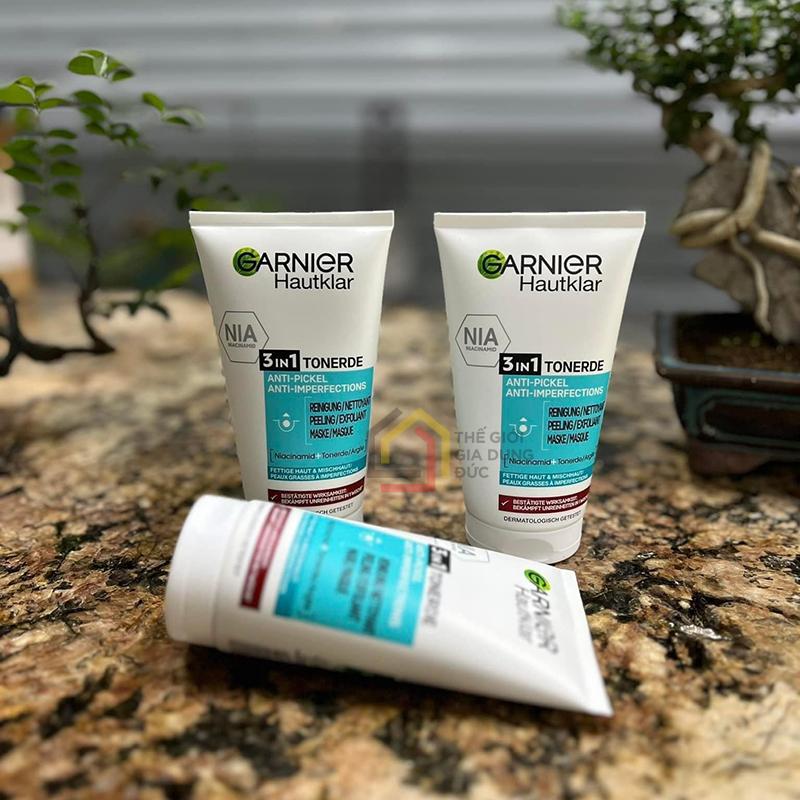 sua-rua-mat-garnier-skinactive-hautklar-3-in-1-4 Sữa rửa mặt Garnier SkinActive Hautklar 3 in 1