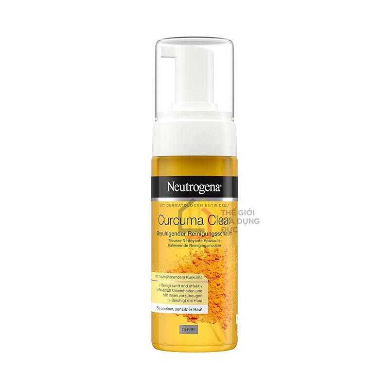 sua-rua-mat-tinh-chat-nghe-neutrogena-calme-curcuma-150ml1 Sữa rửa mặt tinh chất nghệ Neutrogena Calme Curcuma 150ml