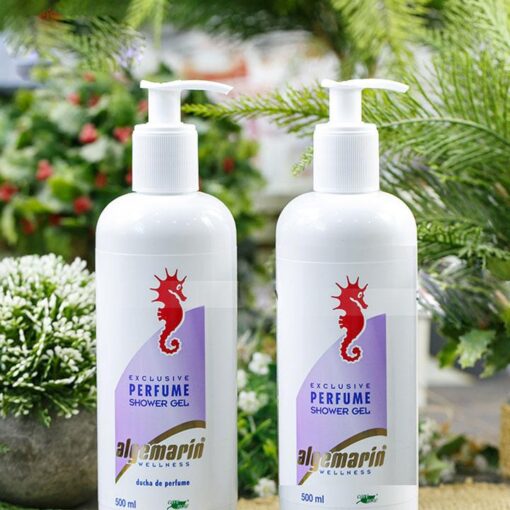 Sữa tắm cá ngựa Algemarin 500ml mẫu có vòi