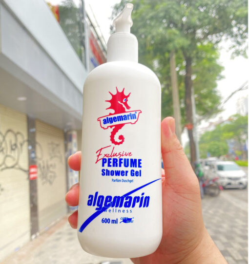 Sữa tắm cá ngựa Algemarin 600ml mẫu có vòi