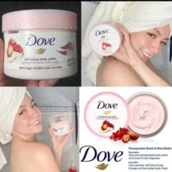 Tẩy da chết Body Dove Đức 225ml