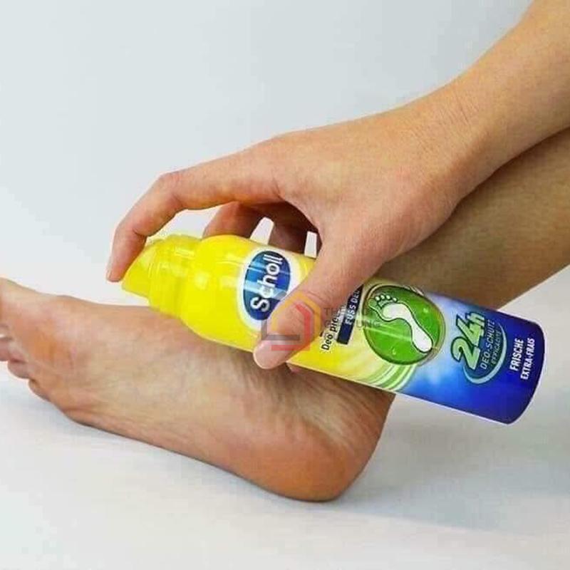 xit-khu-mui-hoi-chan-scholl-fresh-step (4) Xịt khử mùi hôi chân Scholl Fresh Step 150ml