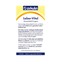 Bổ gan Zirkulin Leber Vital Mariendistel Dragees