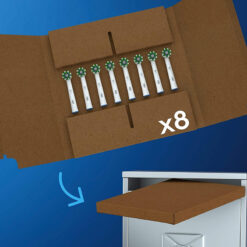 Đầu bàn chải đánh răng Oral B Loại 8 đầu thay thế