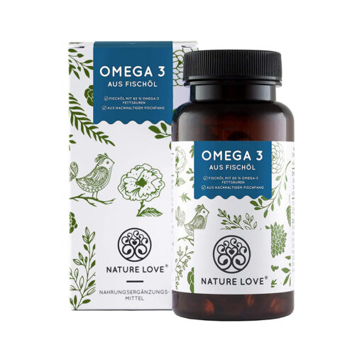 Dầu Cá Nature Love Omega 3 Aus Fischol 40225 120 viên