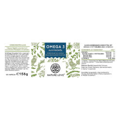 Dầu Cá Nature Love Omega 3 Aus Fischol 40225 120 viên