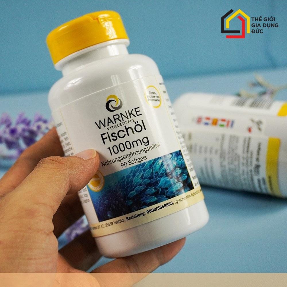 dau-ca-warnke-fischol-1000mg-43009-30-axit-beo-omega-3-epa-va-dha (2) Dầu cá Warnke 43009 Fischöl 1000mg của hàng Warnke