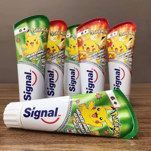 Kem đánh răng Signal cho bé trên 6 tuổi