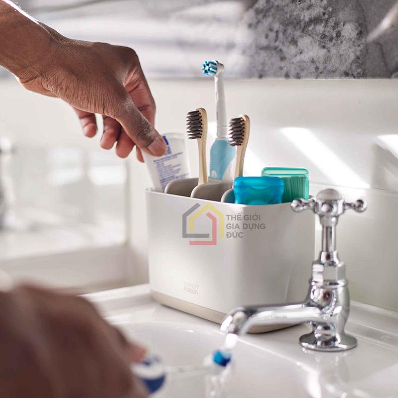 khay-dung-ban-chai-kem-danh-rang-joseph-joseph1 Khay đựng bàn chải, kem đánh răng Joseph Joseph EasyStore 70575