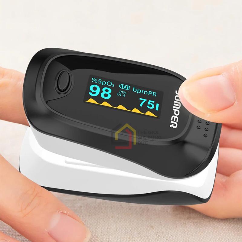 may-do-nong-do-oxy-trong-mau-jumper-spo2-jpd-500d-oled-version (6) Máy đo nồng độ oxy trong máu Jumper SpO2 JPD-500D Oled Version