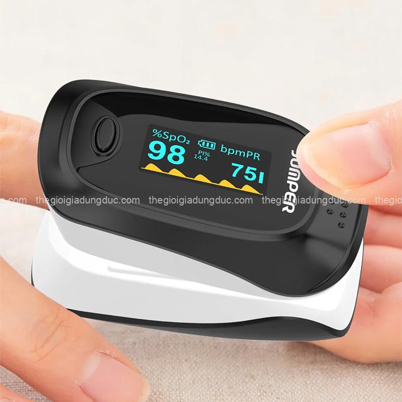 may-do-nong-do-oxy-trong-mau-jumper-spo2-jpd-500d-oled-version (6) Máy đo nồng độ oxy trong máu Jumper SpO2 JPD-500D Oled Version