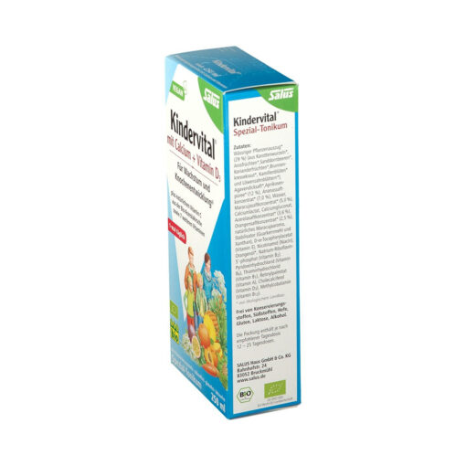 Siro bổ sung canxi, vitamin Kindervital