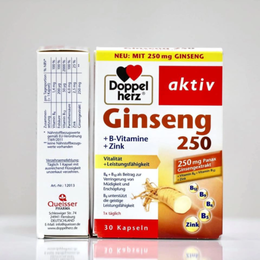 Thuốc bổ nhân sâm Ginseng Doppelherz 250