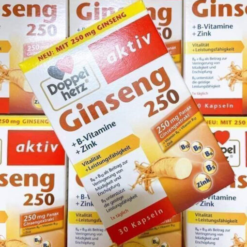 Thuốc bổ nhân sâm Ginseng Doppelherz 250