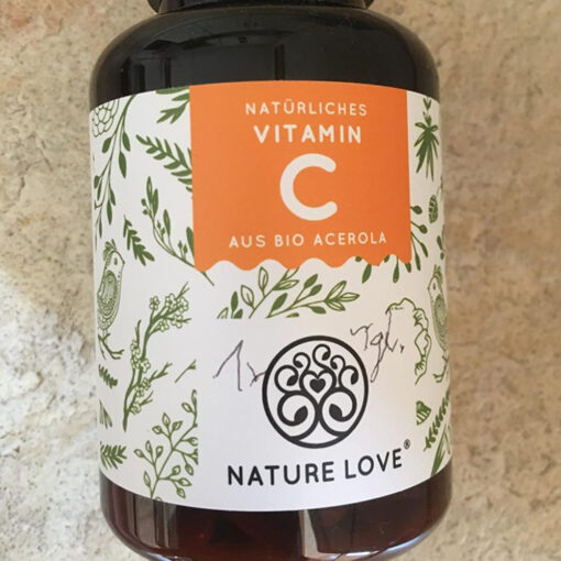 Viên Nang Nature Love Vitamin C Aus Bio Acerola 180 Viên