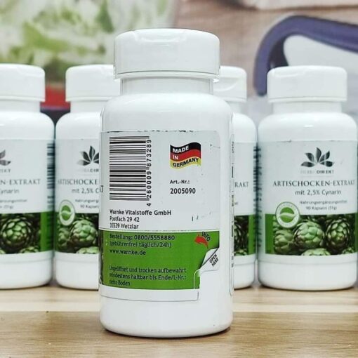 Viên uống bổ gan mật Warnke Artischoken