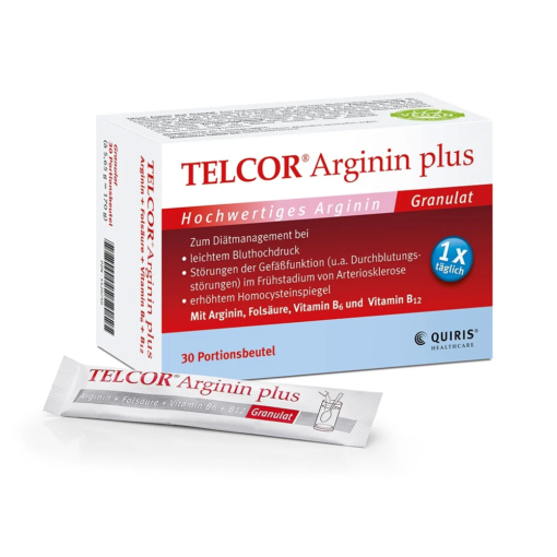 Viên Uống Quiris Telcor Arginin Plus 120 Viên