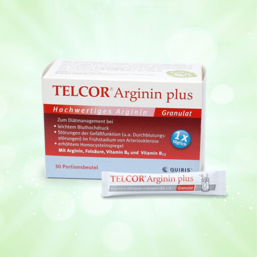 Viên Uống Quiris Telcor Arginin Plus 120 Viên