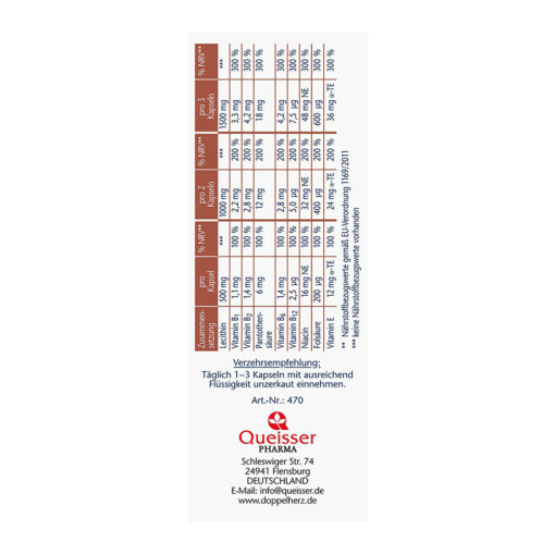 Doppelherz Lecithin + vitamin B