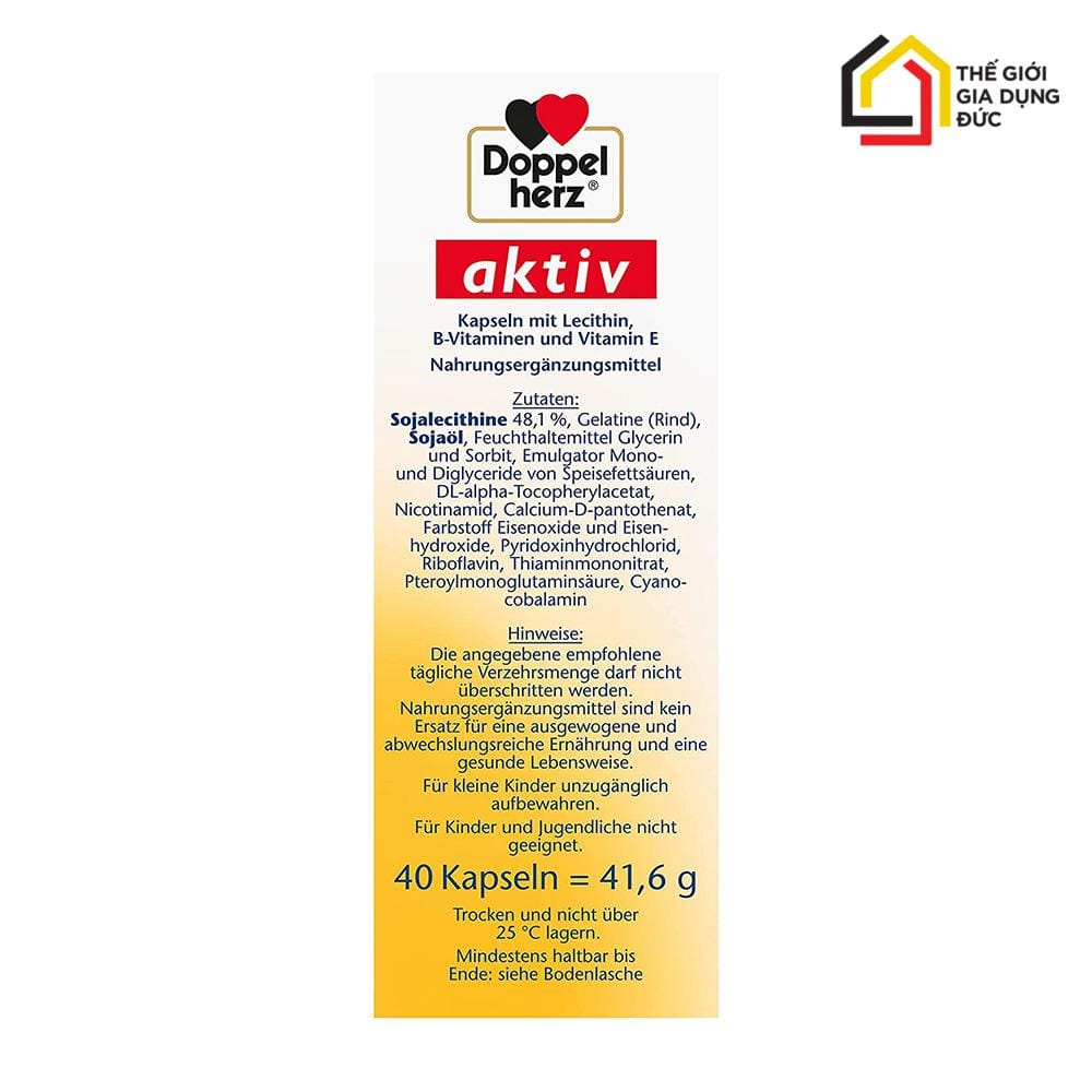 vien-uong-tinh-chat-mam-dau-nanh-doppelherz-lecithin-vitamin-b (4) Doppelherz Lecithin + vitamin B