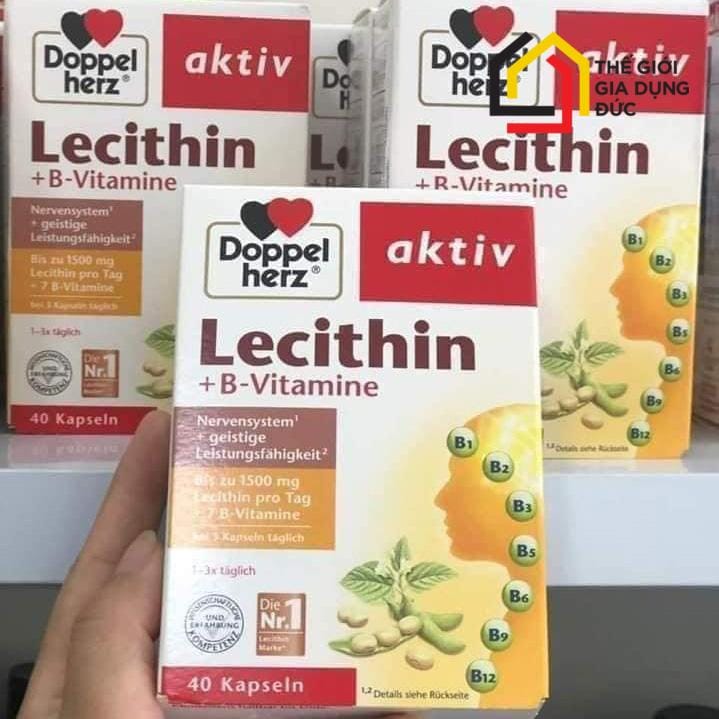vien-uong-tinh-chat-mam-dau-nanh-doppelherz-lecithin-vitamin-b (5) Doppelherz Lecithin + vitamin B