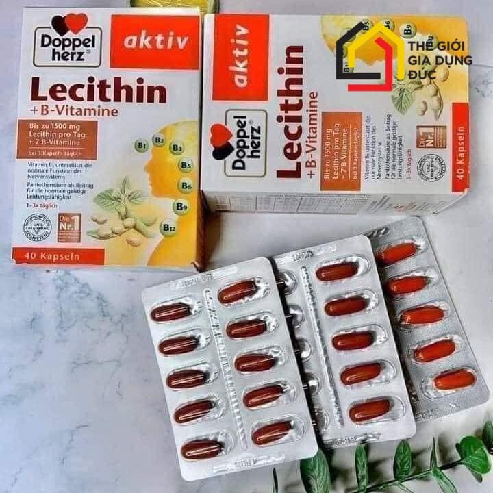 vien-uong-tinh-chat-mam-dau-nanh-doppelherz-lecithin-vitamin-b (6) Doppelherz Lecithin + vitamin B