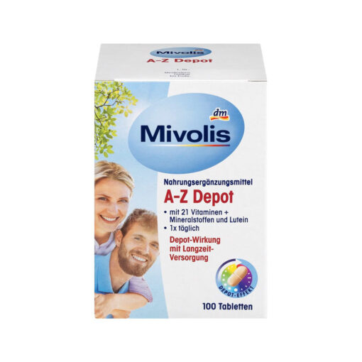 Vitamin tổng hợp Mivolis A-Z Komplett Depot hộp 100V
