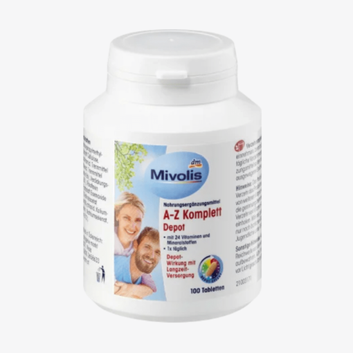 Vitamin tổng hợp Mivolis A-Z Komplett Depot hộp 100V