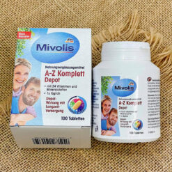 Vitamin tổng hợp Mivolis A-Z Komplett Depot hộp 100V