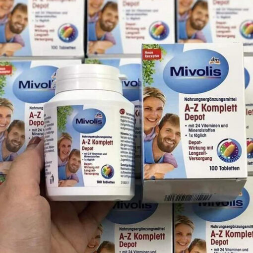 Vitamin tổng hợp Mivolis A-Z Komplett Depot hộp 100V
