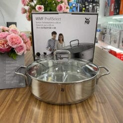 Nồi chảo thần thánh Wmf 28cm Profi mẫu quai vuông
