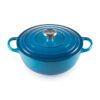 Nồi Gang sâu lòng Le Creuset La Marmite 26cm Marseille Blau