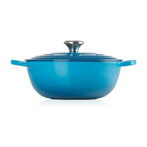 Nồi Gang sâu lòng Le Creuset La Marmite 26cm Marseille Blau