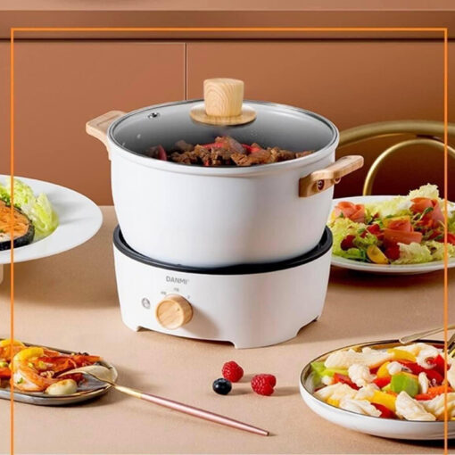 Nồi lẩu điện/ nấu kèm chảo Danmi Multi Cooker