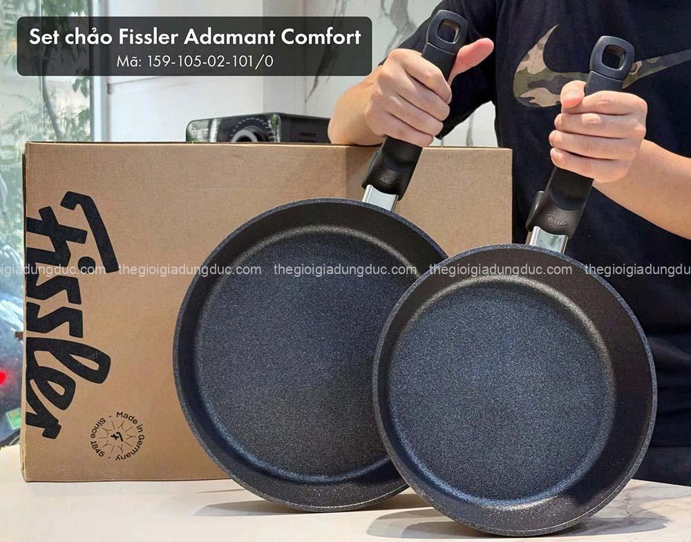 Set 2 chảo chống dính Fissler Adamant Comfort