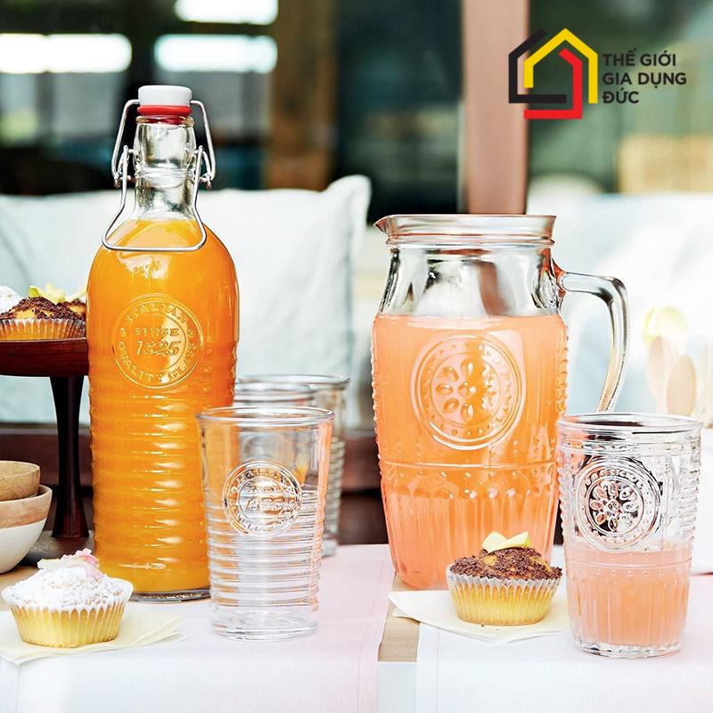 binh-nuoc-thuy-tinh-bormioli-rocco-romantique2 Bình nước thuỷ tinh Bormioli Rocco Romantique