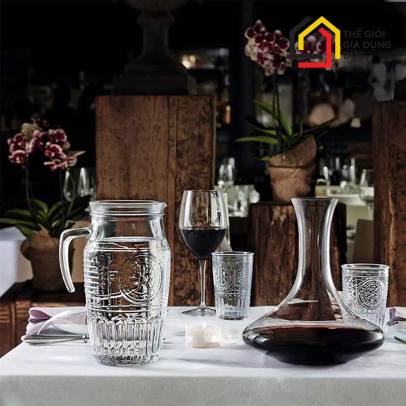 binh-nuoc-thuy-tinh-bormioli-rocco-romantique5 Bình nước thuỷ tinh Bormioli Rocco Romantique