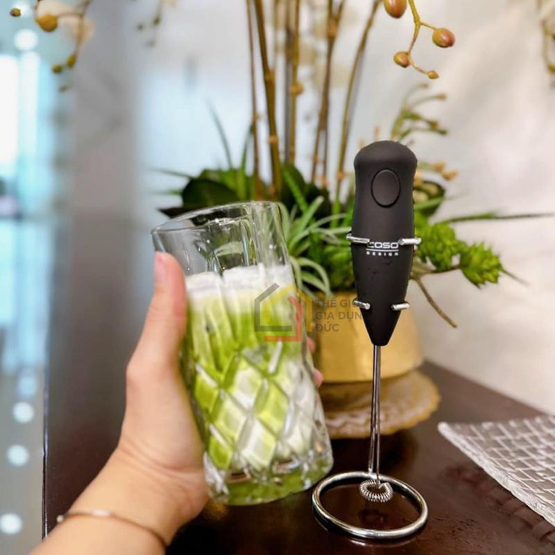 dung-cu-danh-sua-cam-tay-caso-1610-fomini-mau-den5 Dụng cụ đánh sữa cầm tay Caso 1610 Fomini - Màu đen