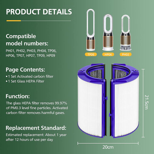 Màng lọc thay thế Comedes dùng thay thế cho Dyson filter 970341-01