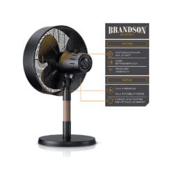 Quạt bàn Brandson 3 tốc độ gió