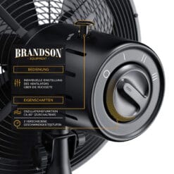 Quạt bàn Brandson 3 tốc độ gió