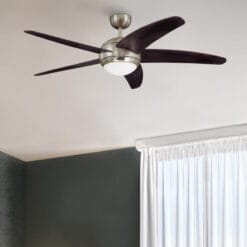 Quạt trần số 1 Châu Âu Westinghouse Kingston - loại 5 cánh kết hợp đèn trần